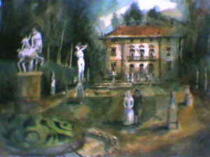 Una visión del Palacio Selgas en el Pito de Xavier Carriles